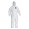 Kleenguard Coveralls, Breathable Microporous Film Laminate, White, Large KCC 44323 - alternate 1